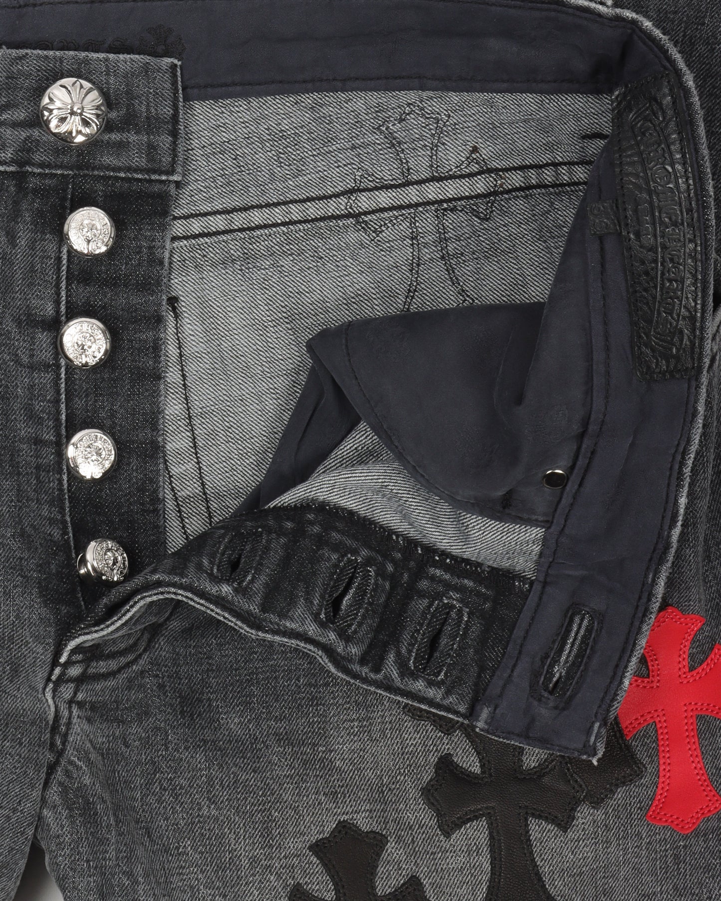 Multi-Cross Fade Jeans