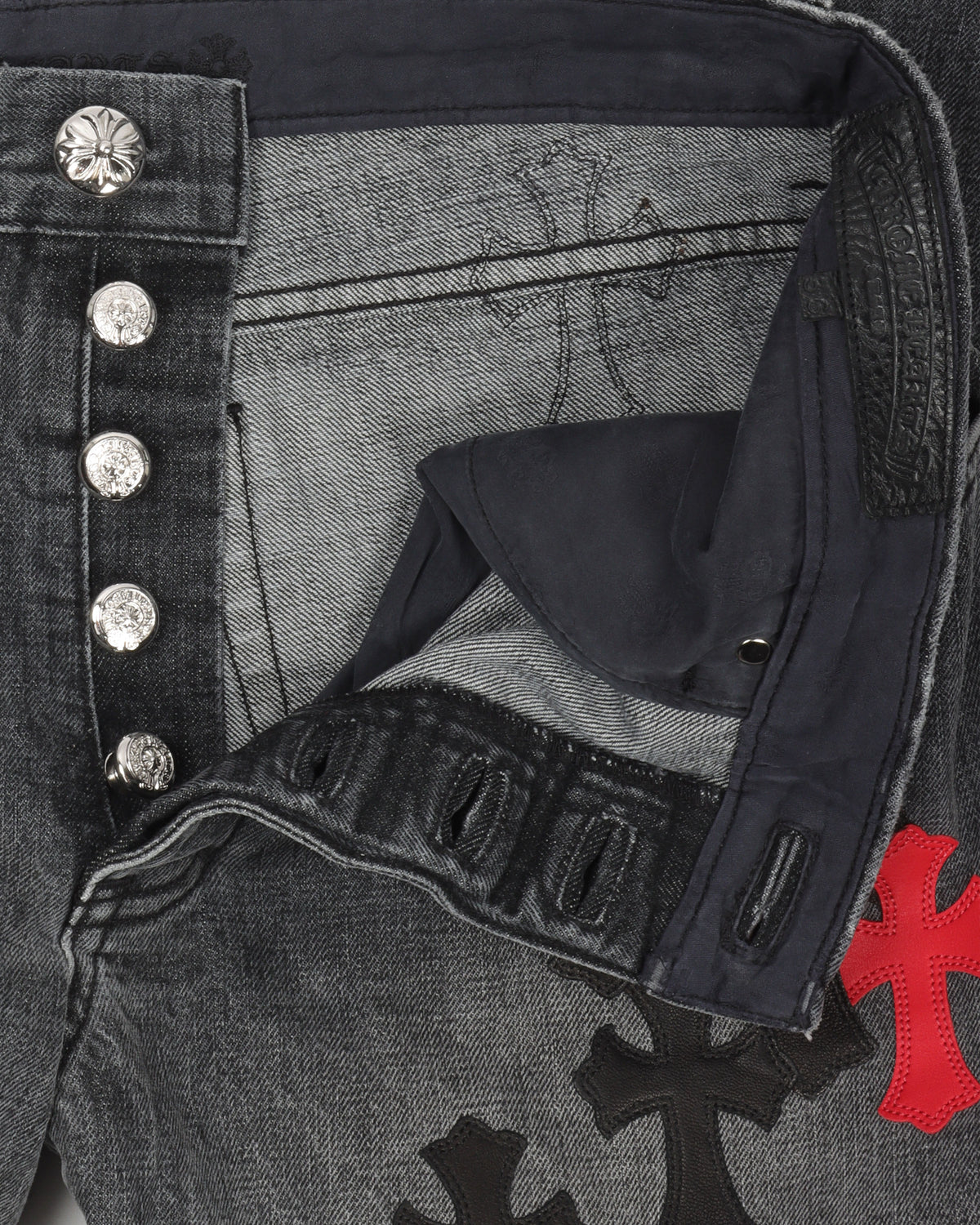 Multi-Cross Fade Jeans