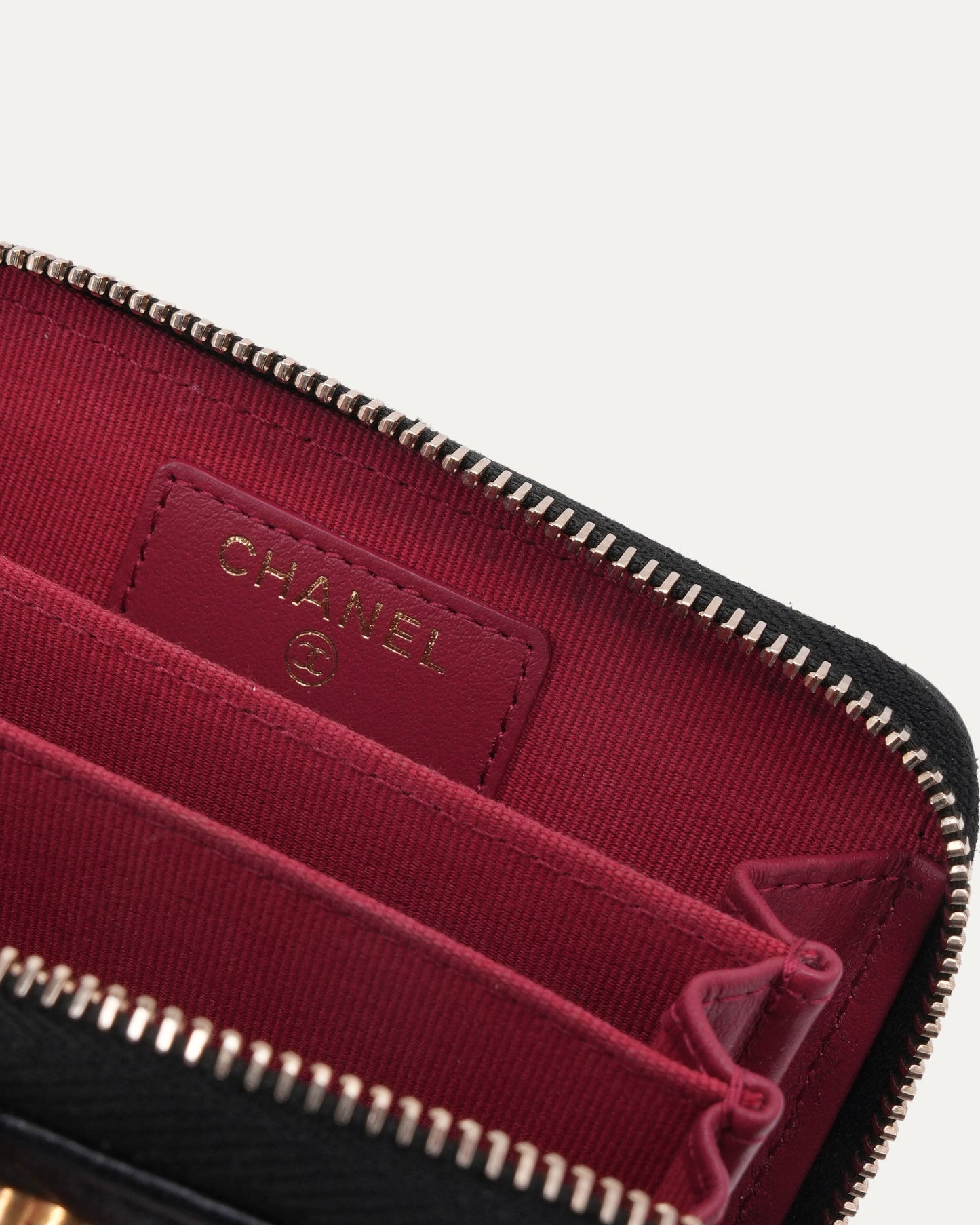 Quilted Zip Wallet