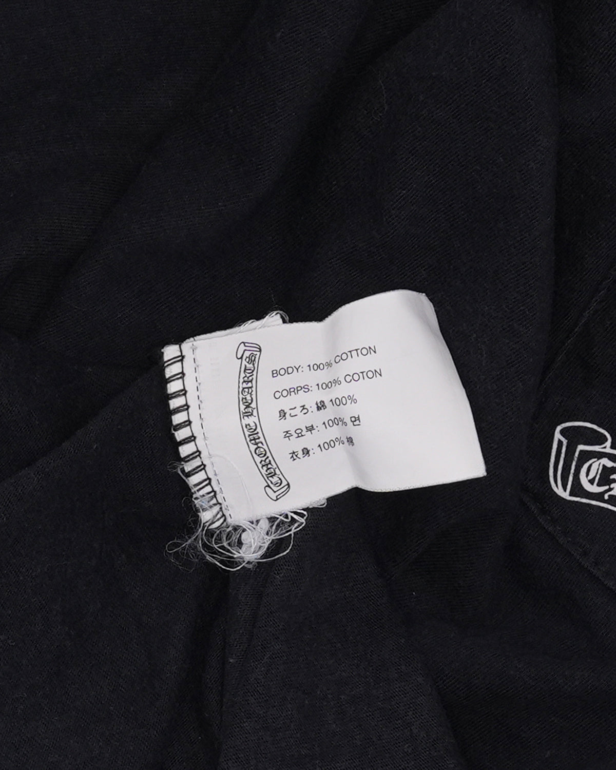 Plus Cross Spiral Pocket T-Shirt