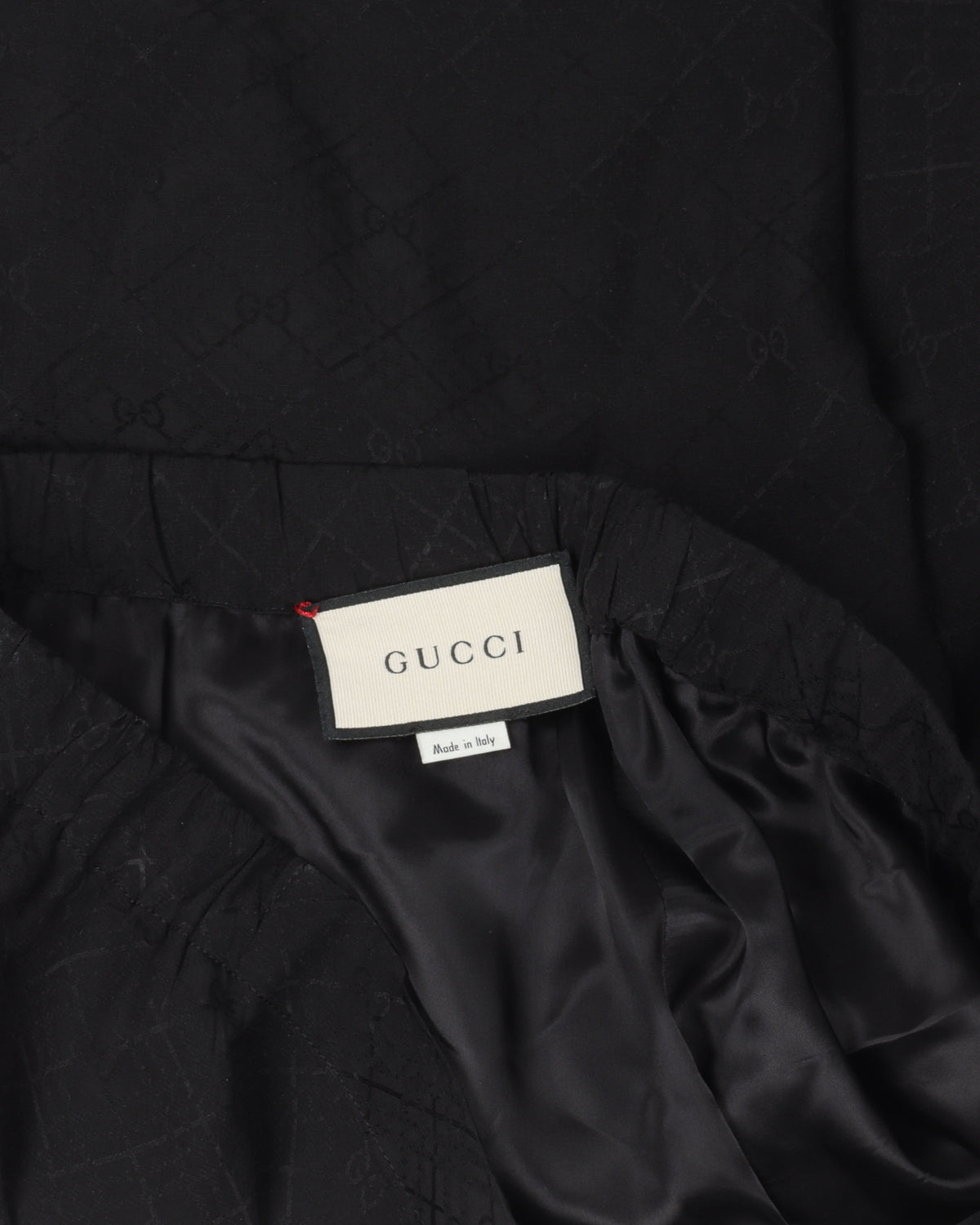 Silk Monogram Shorts