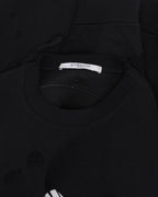 Distressed Logo Crewneck Sweatshirt