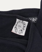 Boat Neck Dagger Logo Long Sleeve T-Shirt