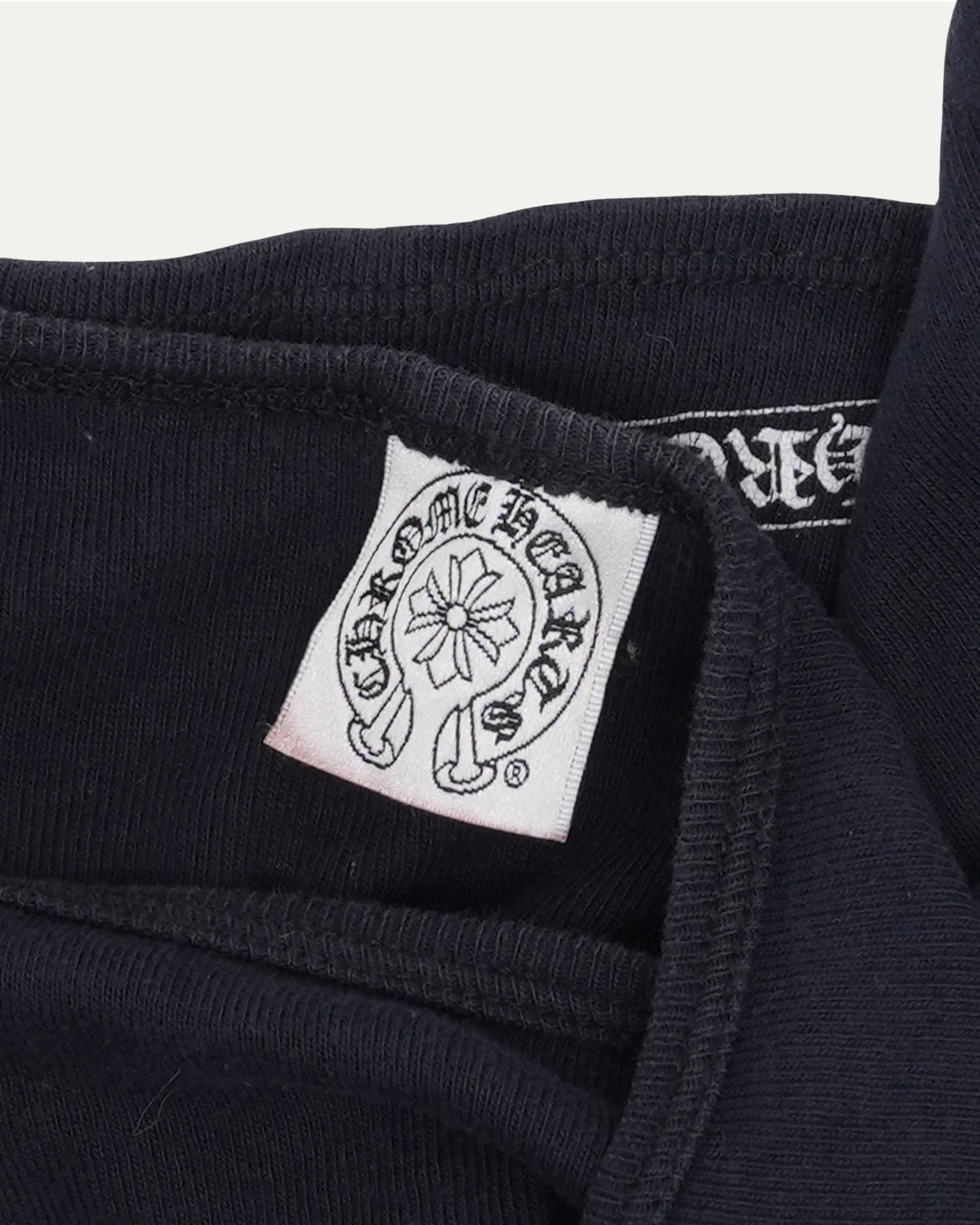 Boat Neck Dagger Logo Long Sleeve T-Shirt