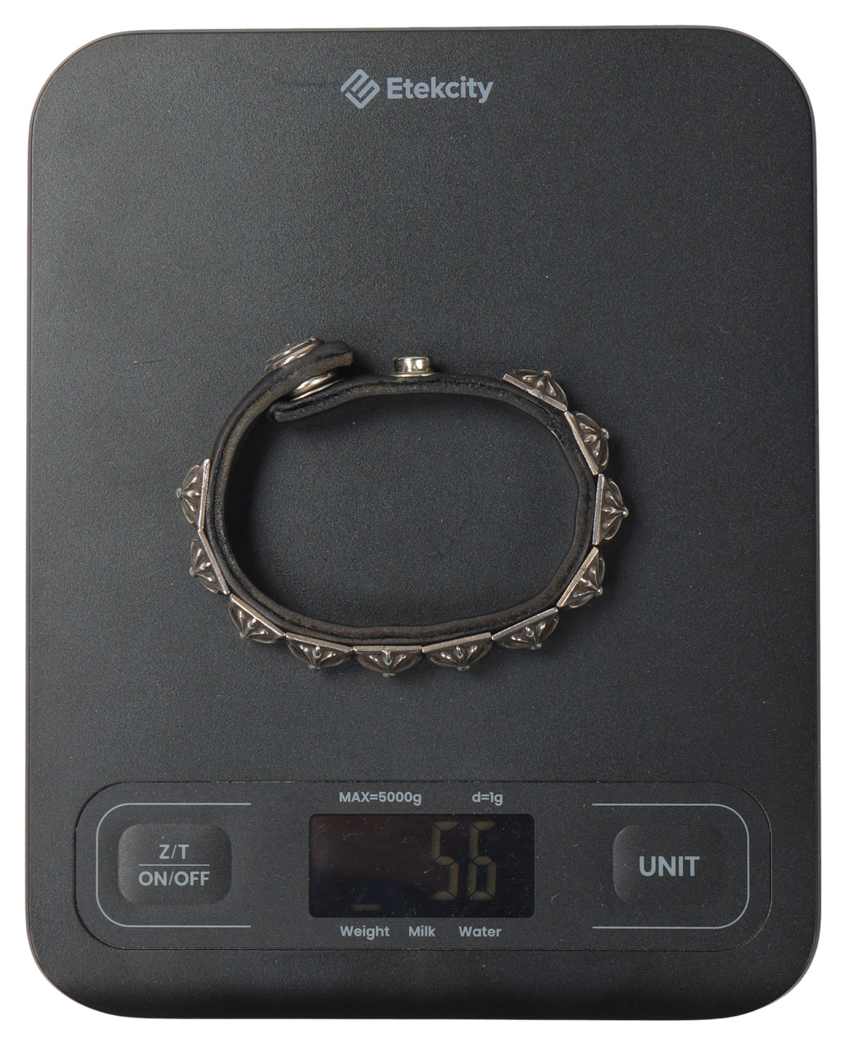 Plus Cross Leather Strap Bracelet
