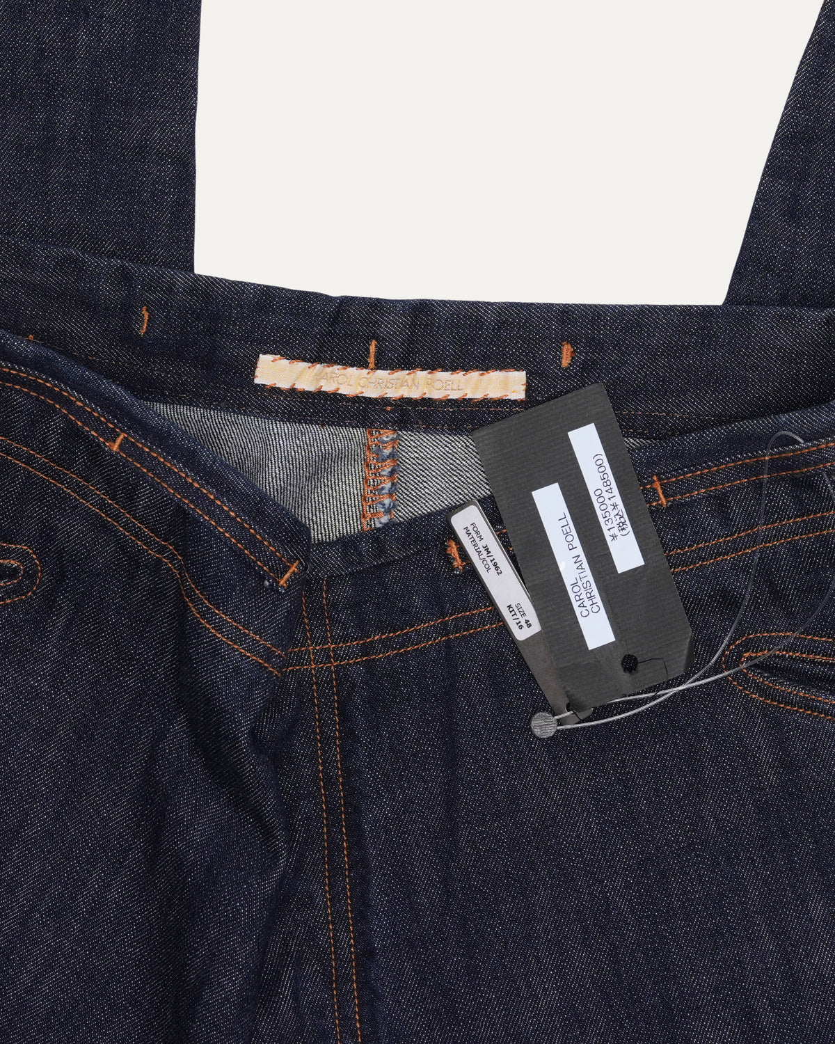 JM/1962 KIT/16 Overlock Indigo Jeans