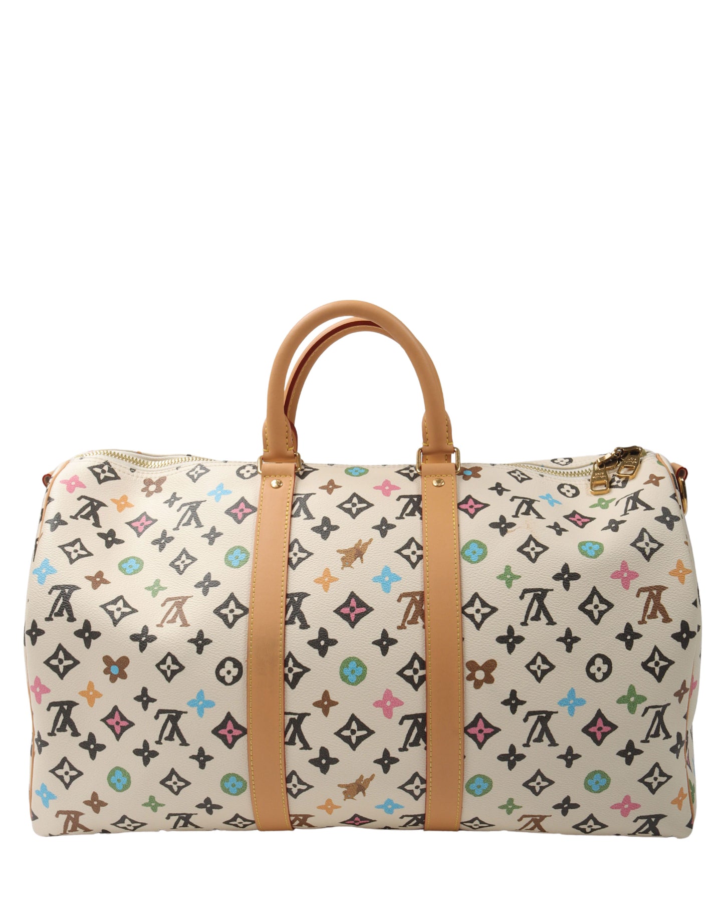Tyler, the Creator Keepall Bandouliere 45 Vanilla Craggy Monogram