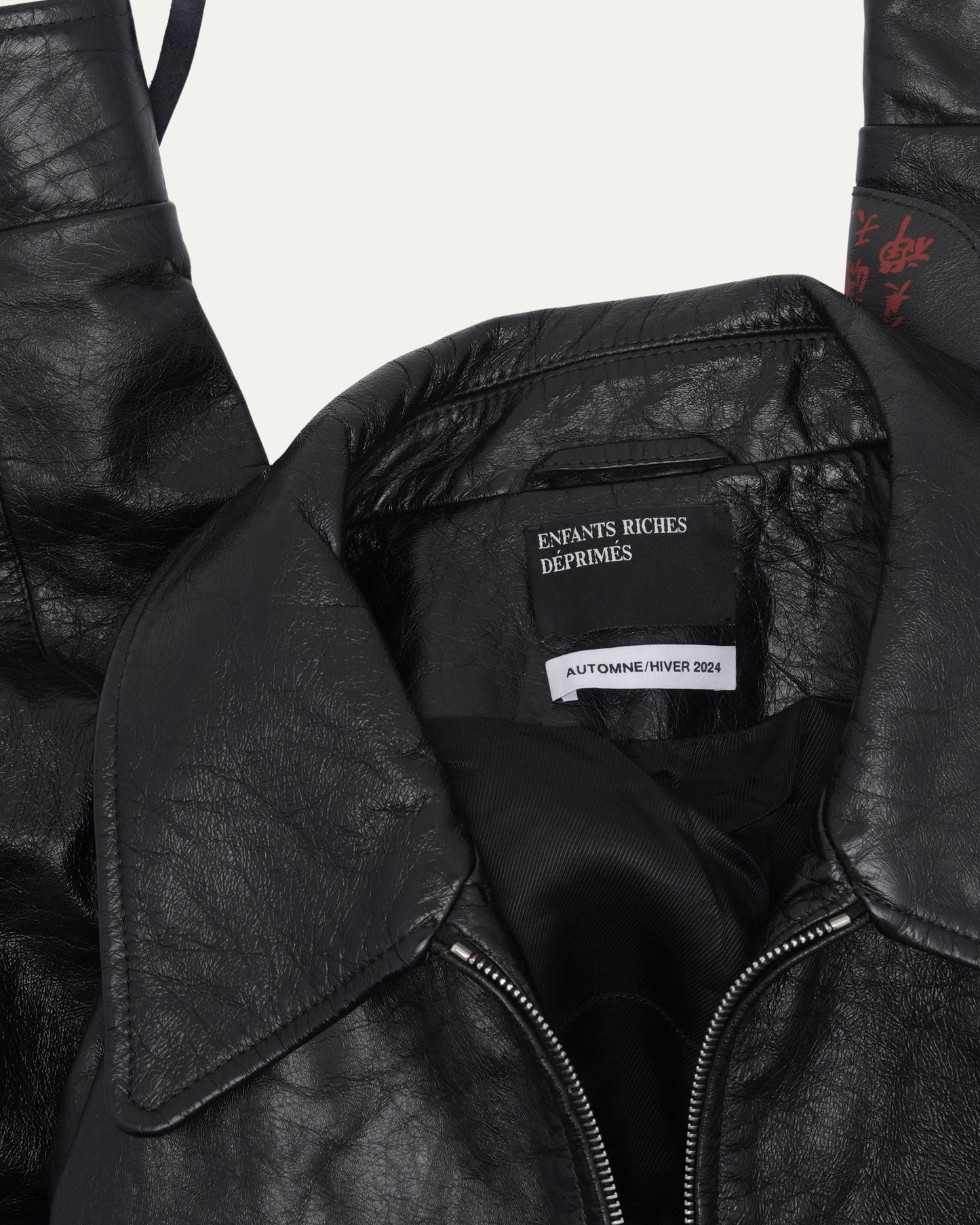 Midnight Oil Aviator Leather Jacket