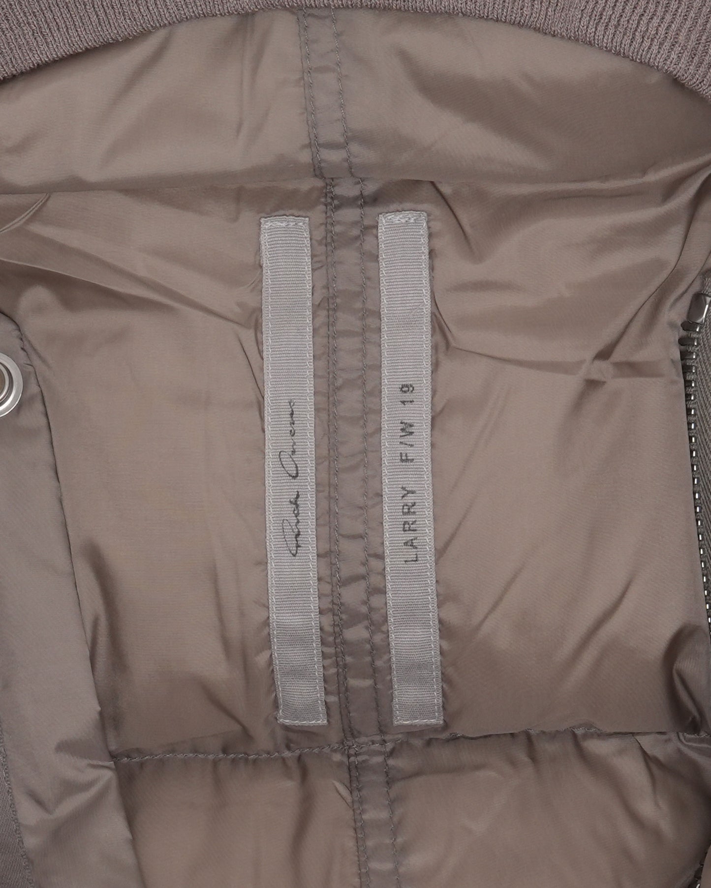 Suede Accented Puffer Bomber Jacket