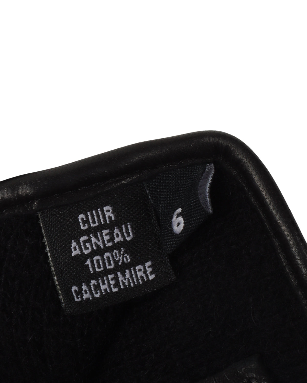 Cashmere Lined Leather Gloves