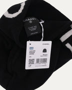 Cashmere-Wool Blend CC Knit Beanie