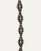 Floral Cross Link Bracelet