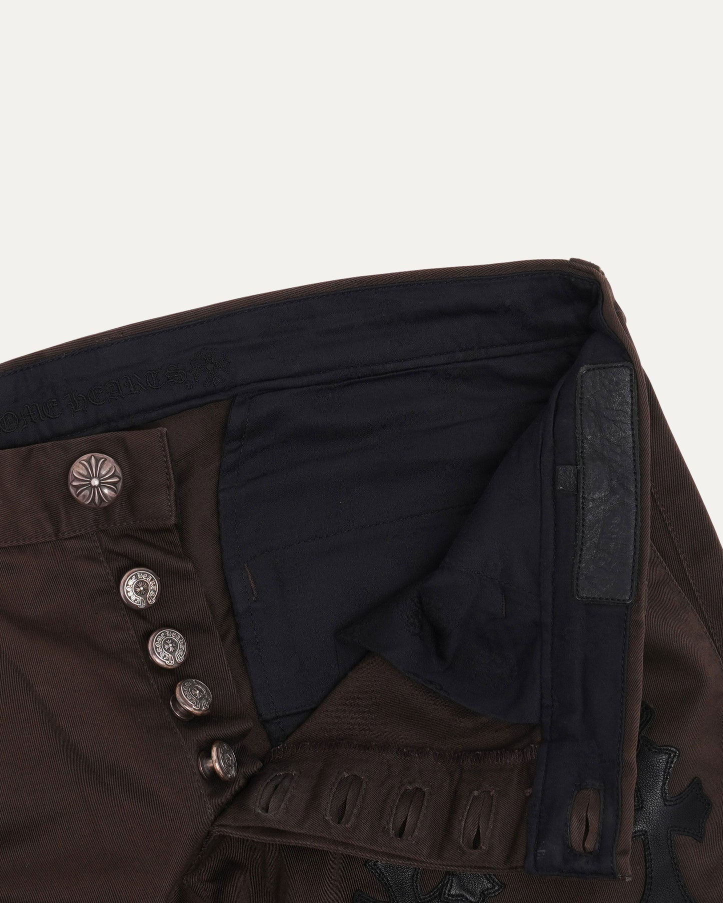 Cross Patch Chino Pants