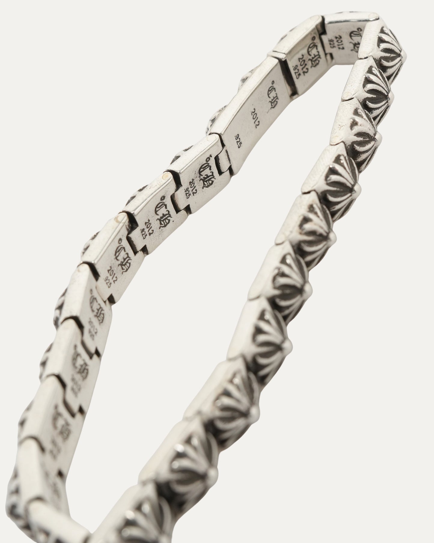 Pyramid Cross Stud Bracelet