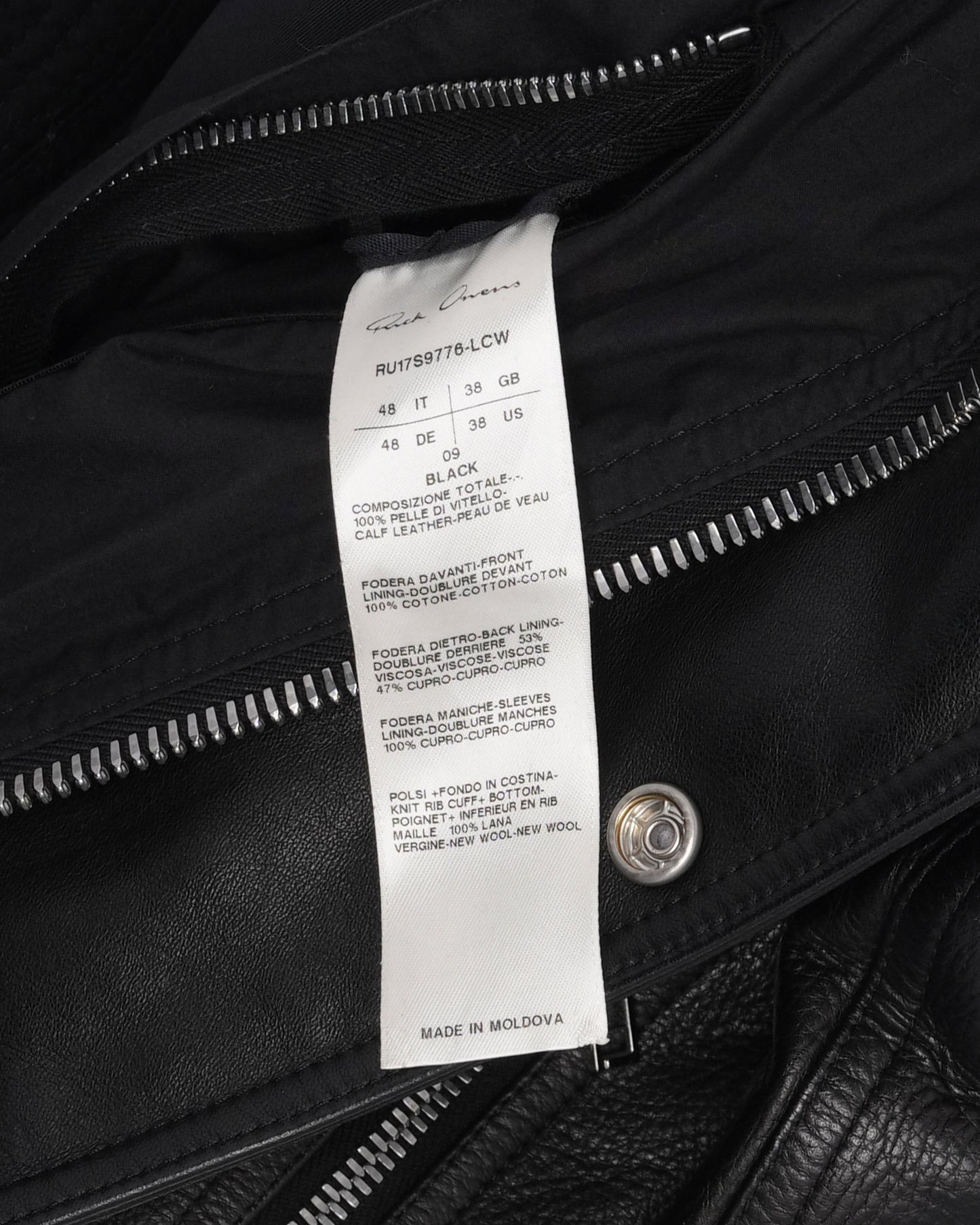 Egon Leather Bomber Jacket