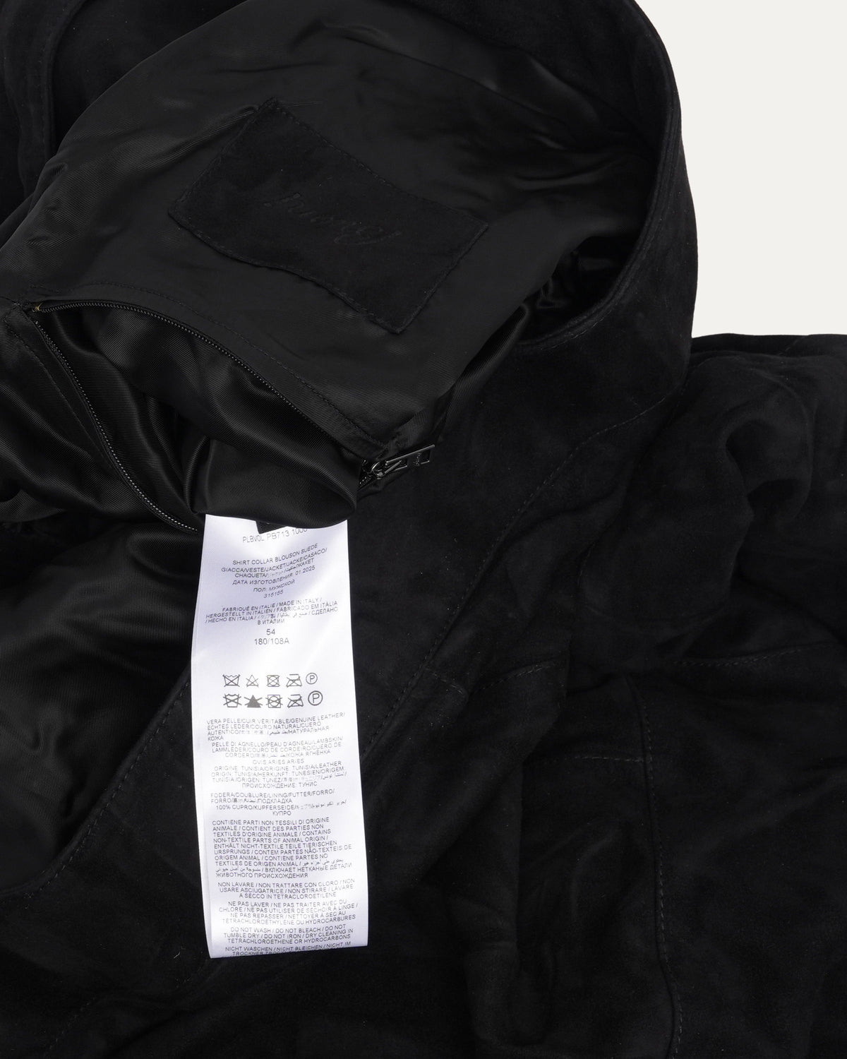 Suede Collared Jacket