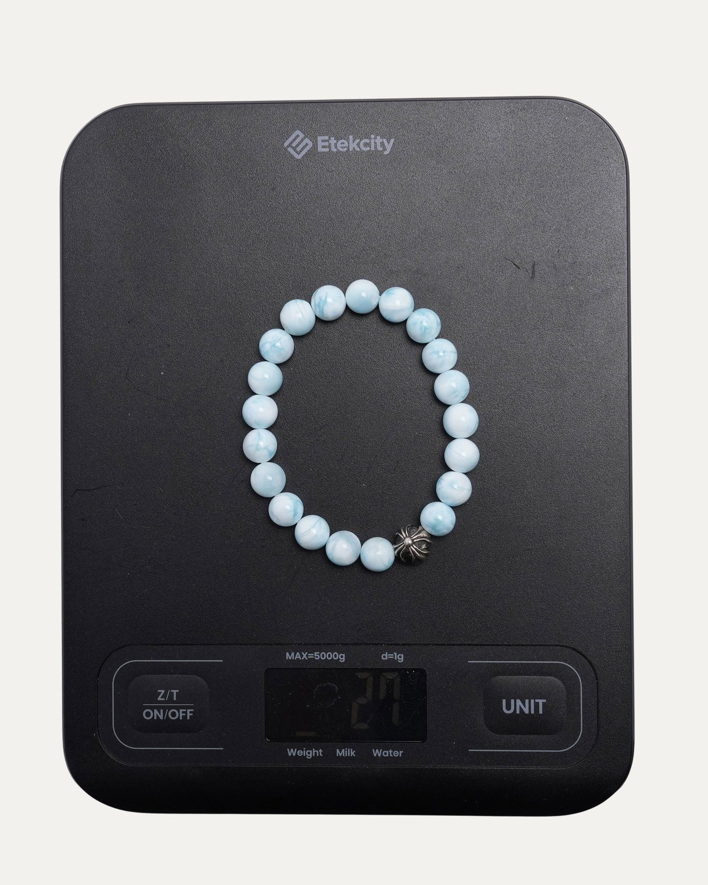 8mm Plus Cross Bead Bracelet