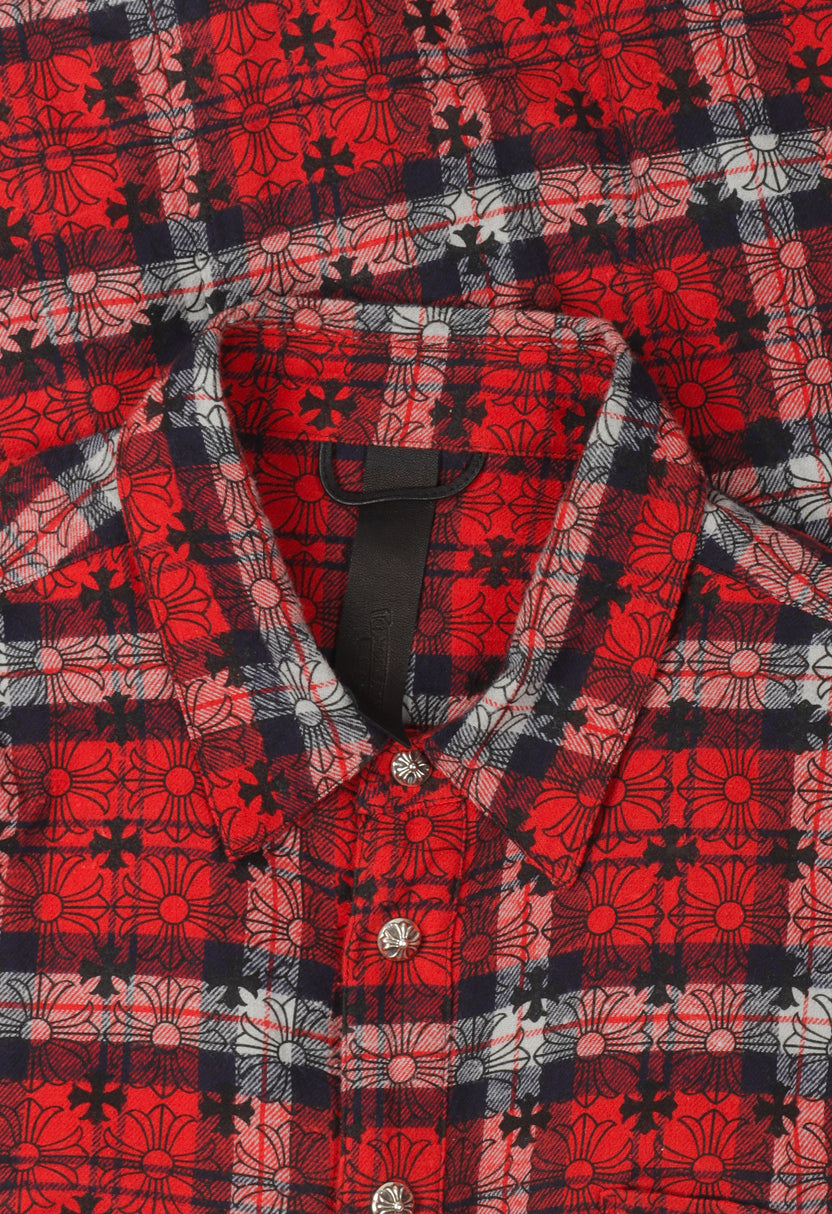 Cross Patch Flannel Shirt