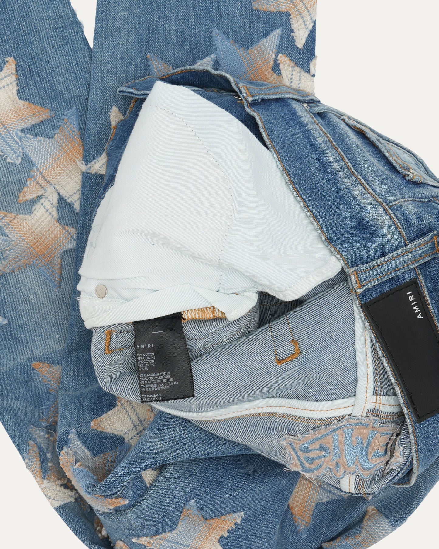 Chemist Star Patch Jeans