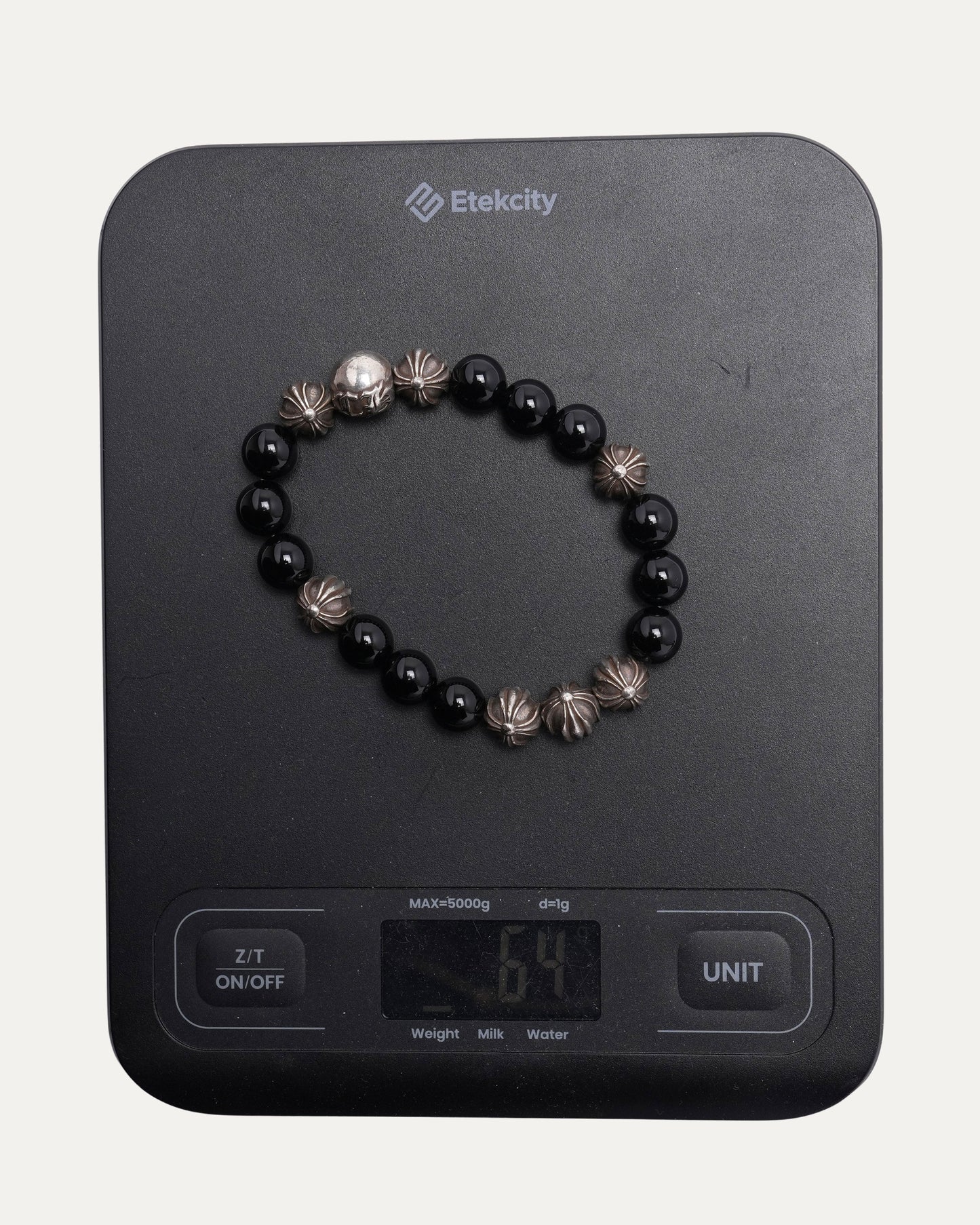 10mm Multi Charm Bead Bracelet