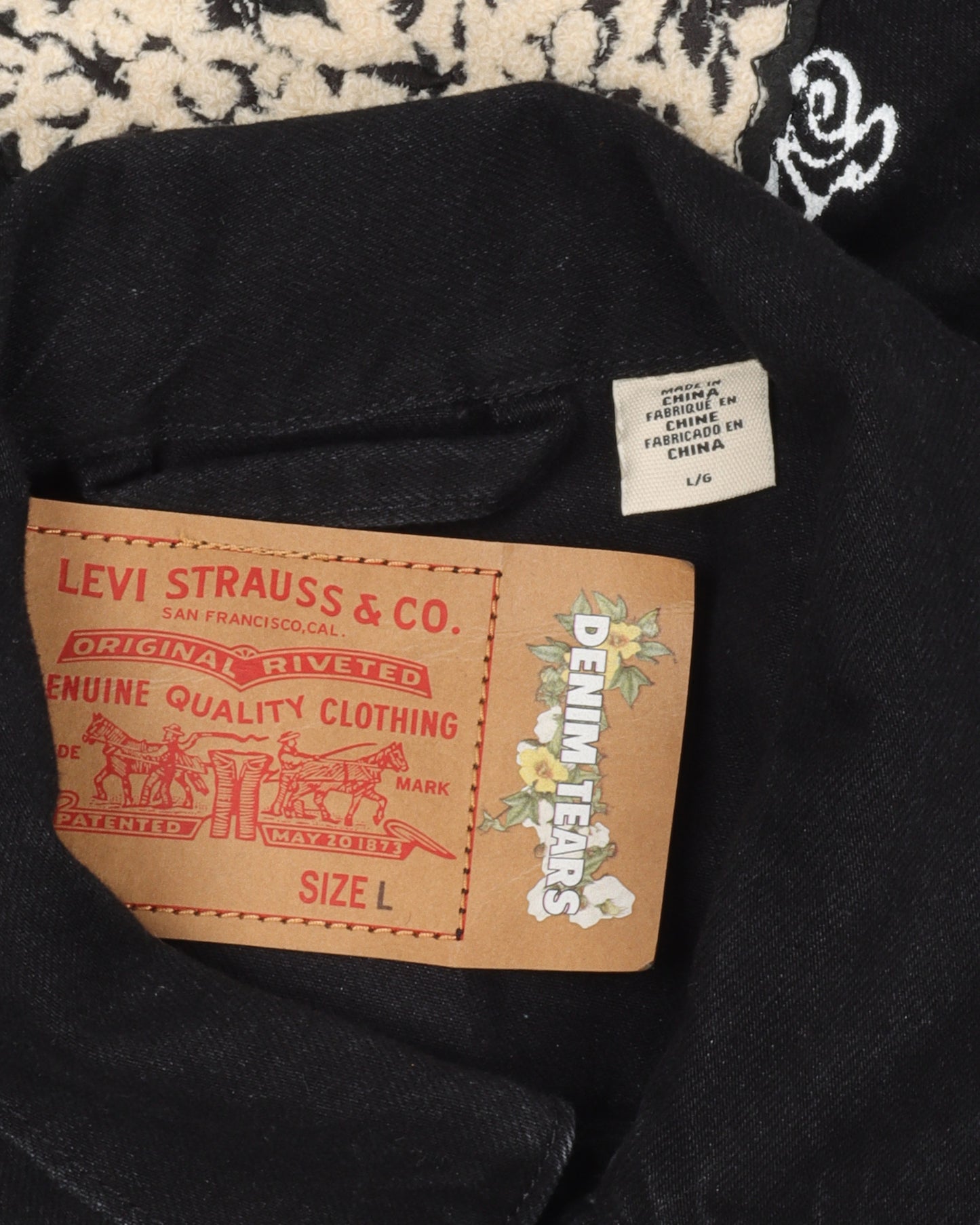 Stussy Embroidered Denim Jacket