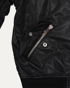 Leather MA-1 Bomber Jacket