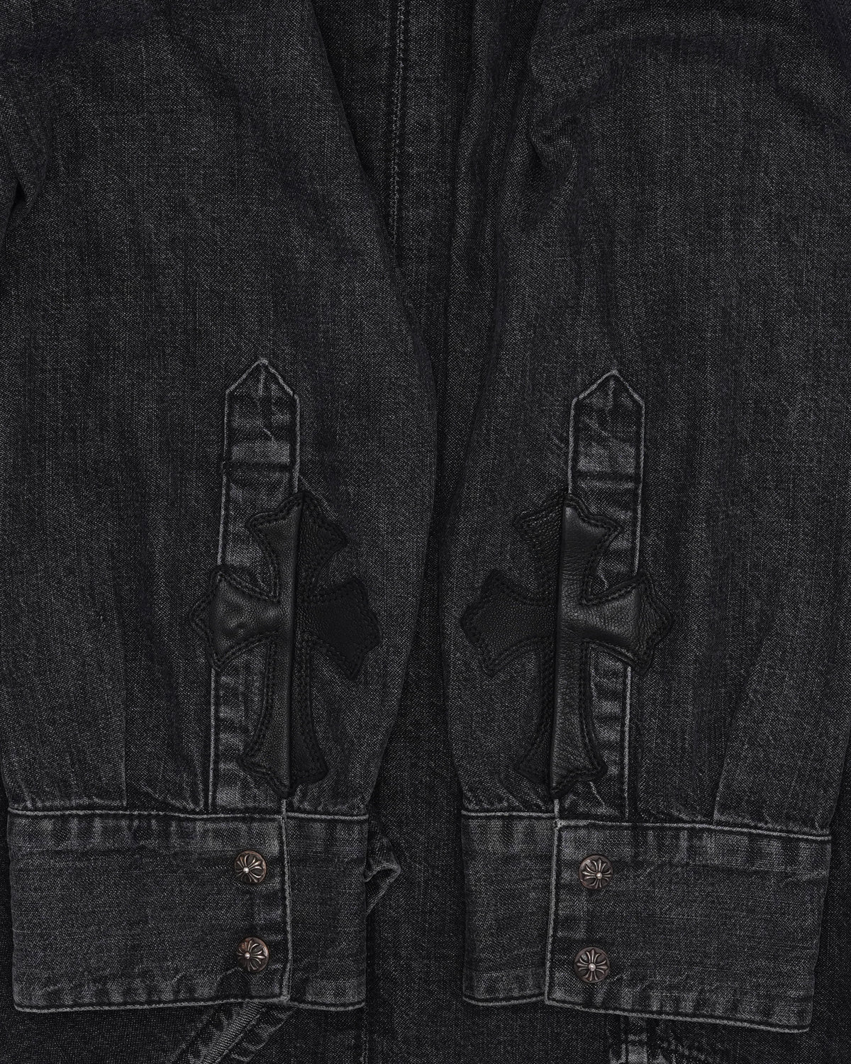 Cross Patch Denim Shirt
