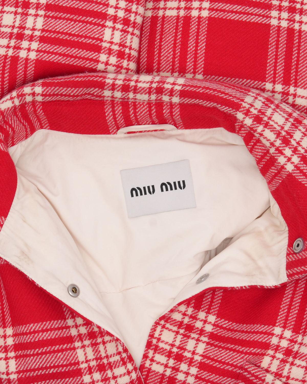 Plaid Insulated Jacket