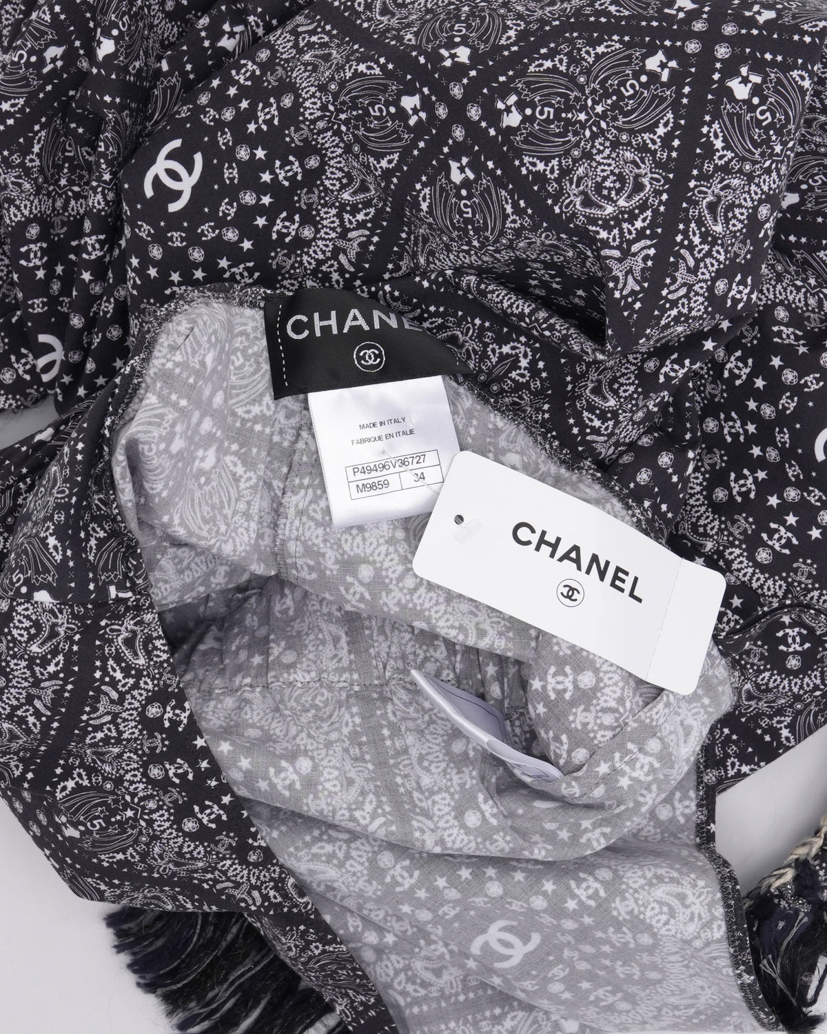 Paisley Print Dress