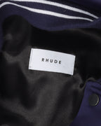 Satin Lightning Varsity Jacket