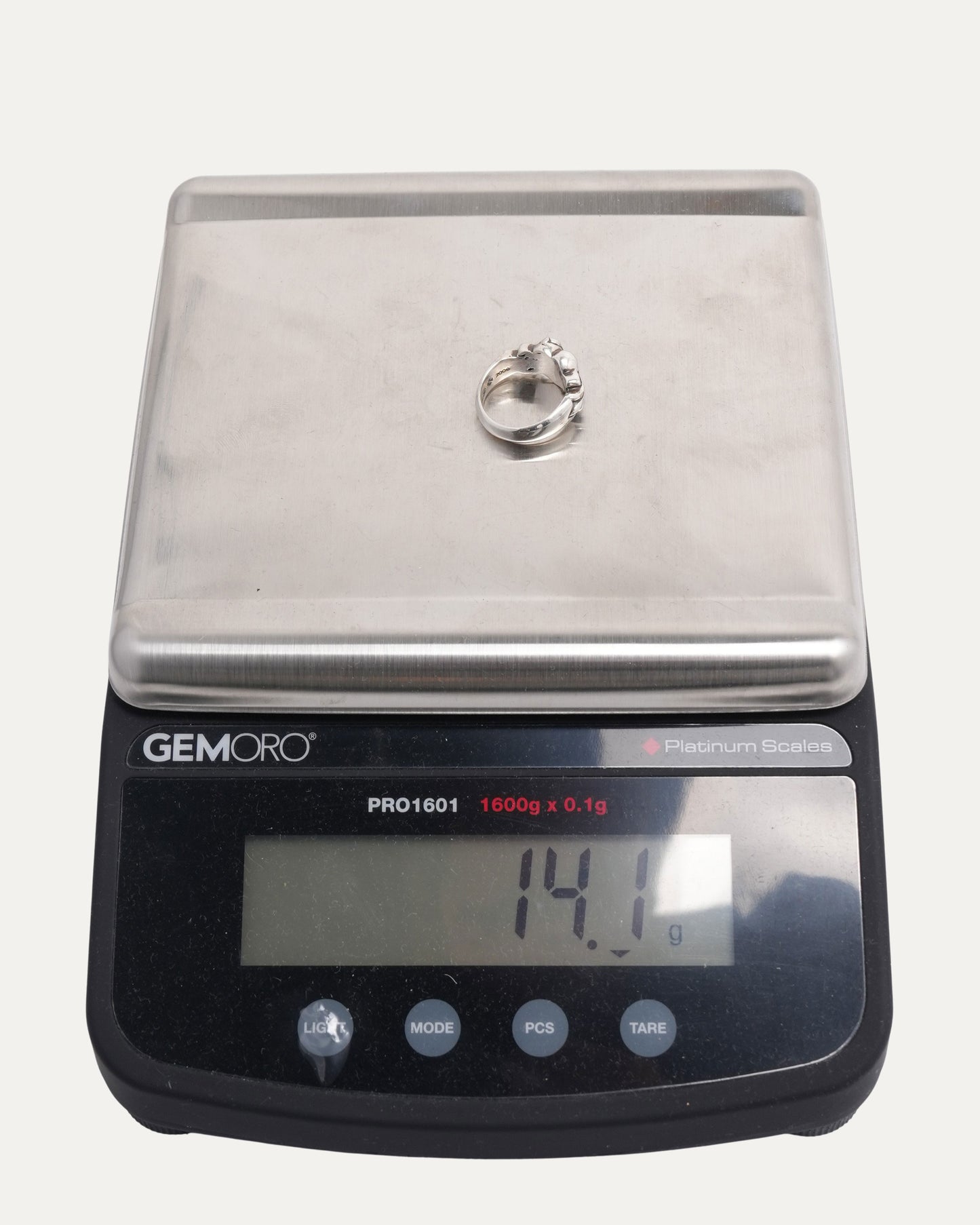 Heart Floral Cross Ring