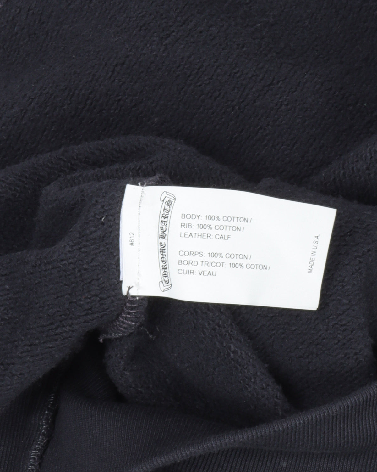 Paper Jam Cemetery Cross Patch Sweatshirt