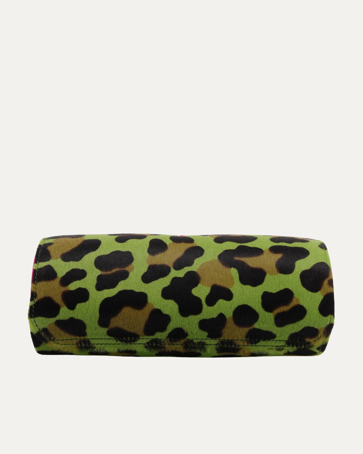 Leopard Pony Hair Watch Roll
