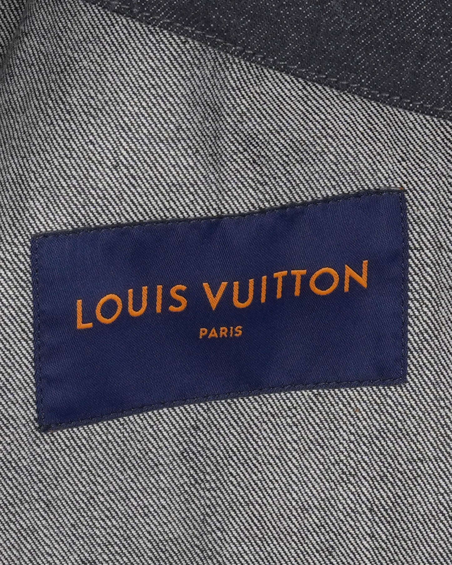 Monogram Embroidered Denim Trucker Jacket