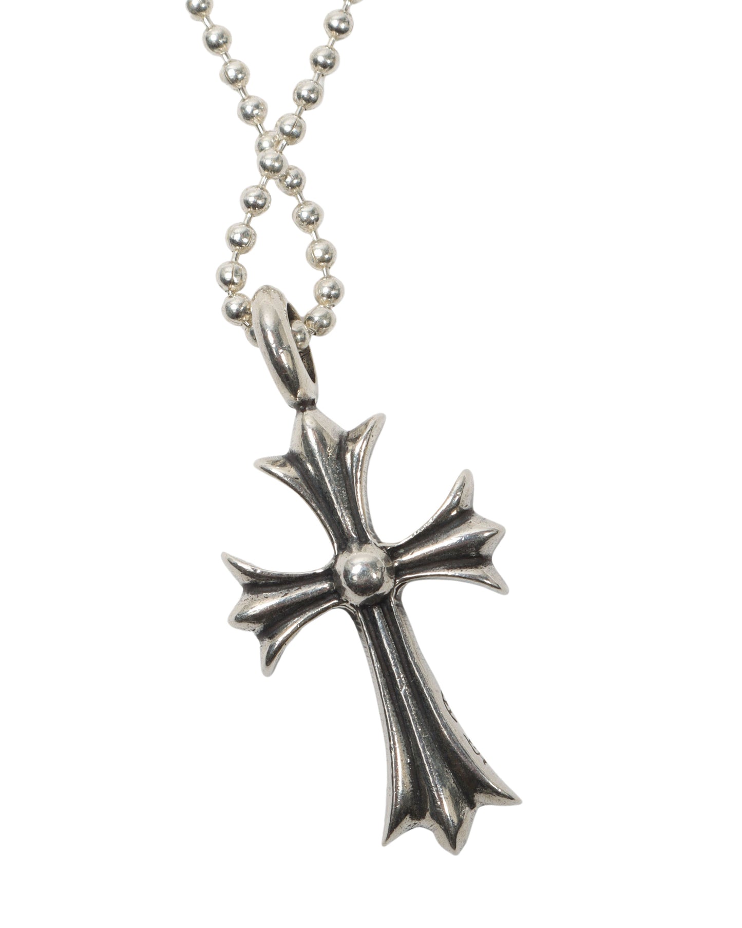 Sapphire Cross Pendant w/ Chain