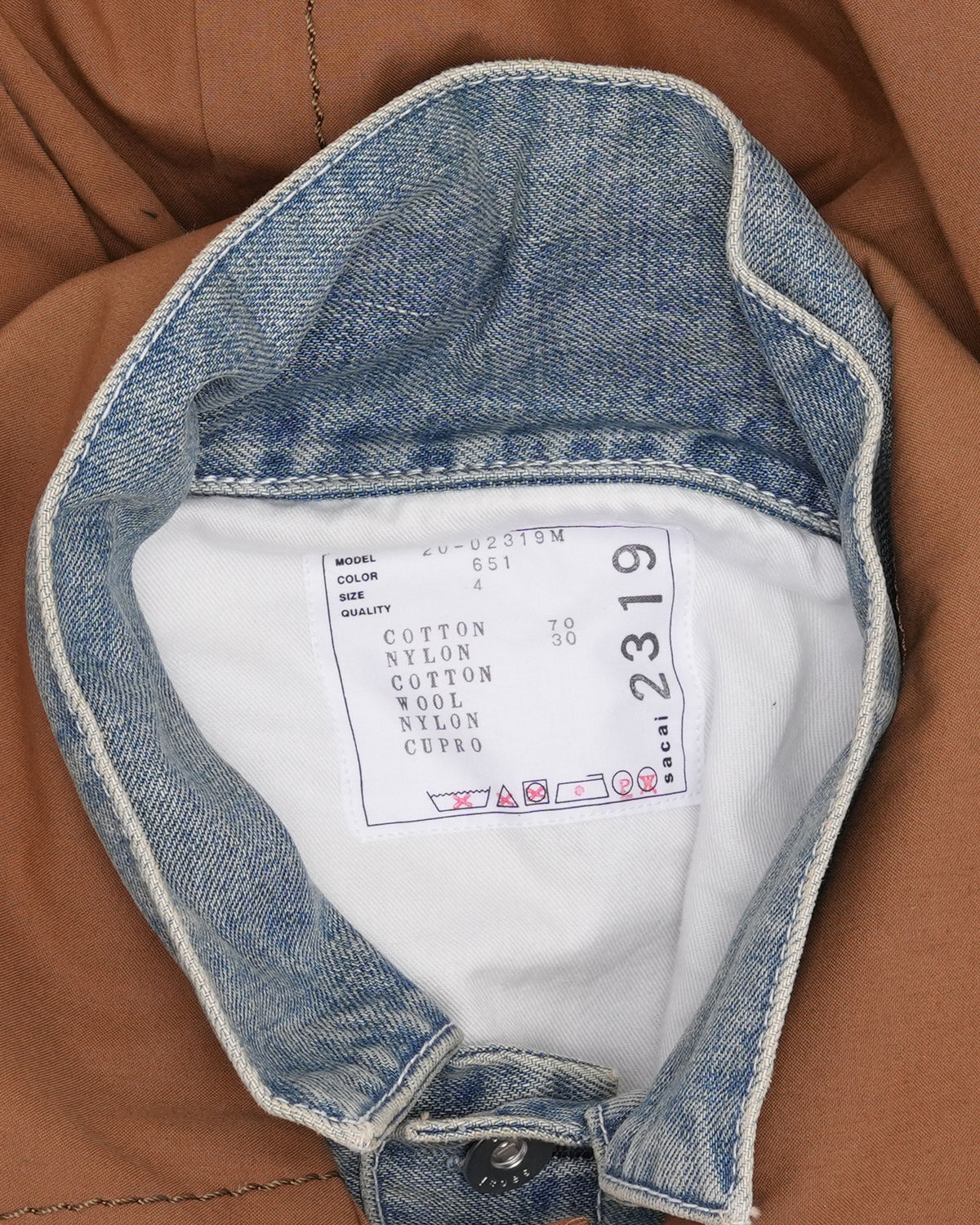 Denim Accented Jacket