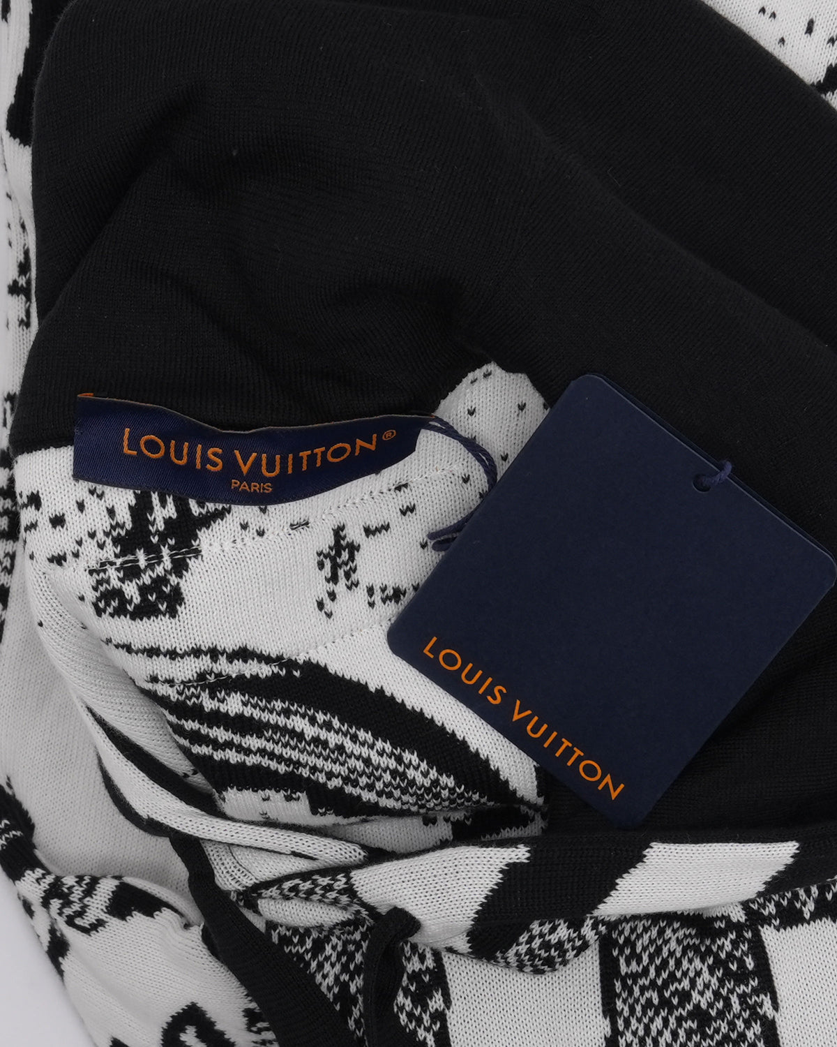 Parisian Collage Jacquard Hoodie