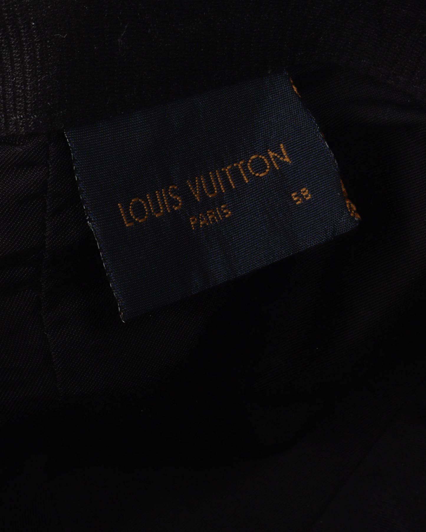 Corduroy Monogram Hat