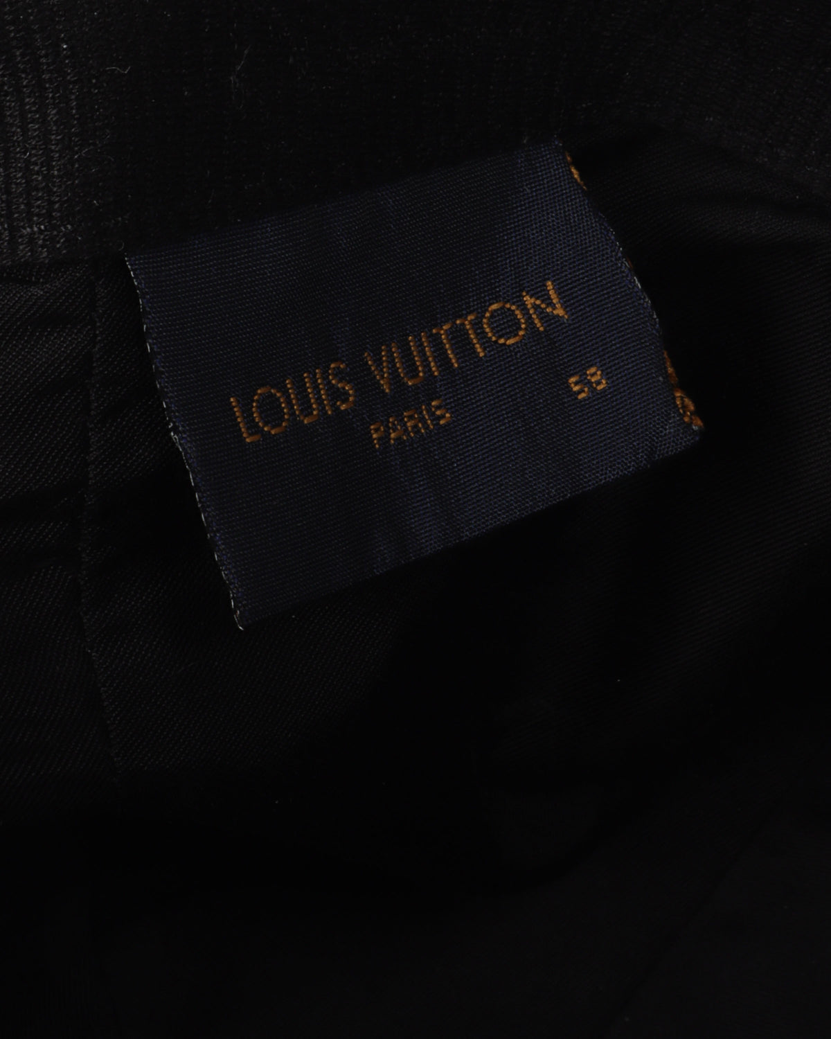 Corduroy Monogram Hat