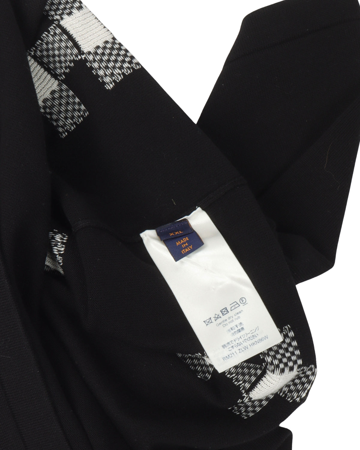 Damier Stripe Jacquard T-Shirt