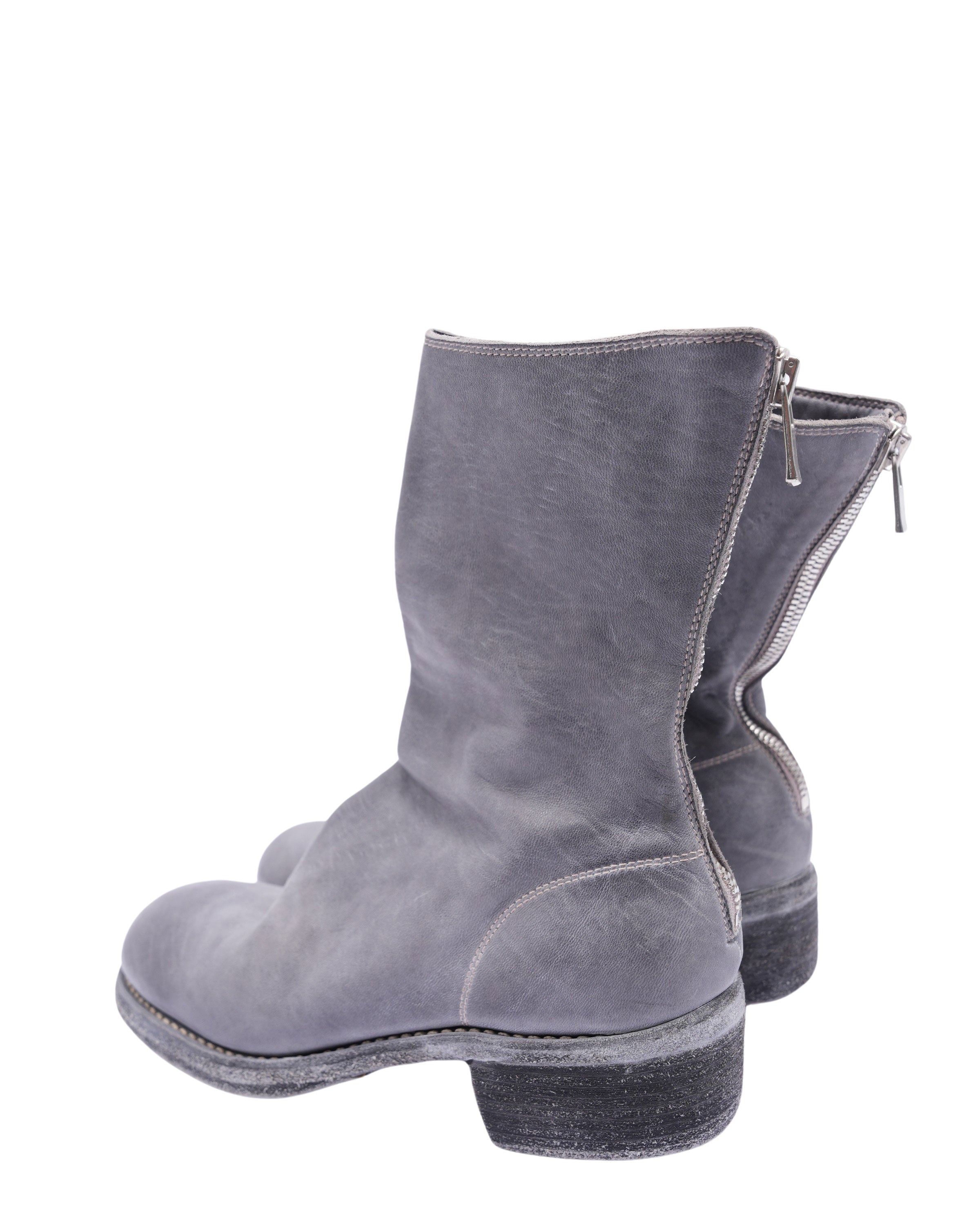 Kangaroo Leather 796 Back Zip Boot