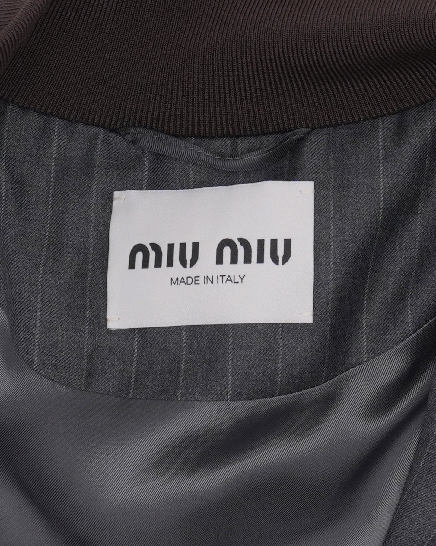 Pinstripe Track Jacket