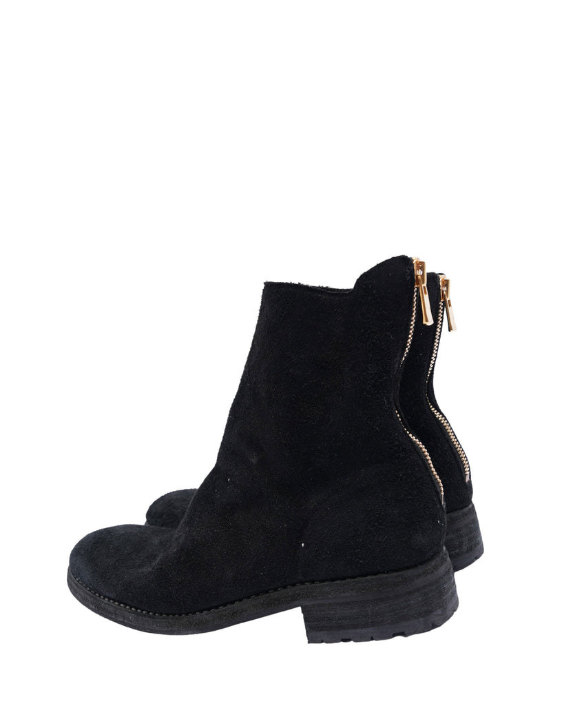 Undercover Suede Back Zip Boot