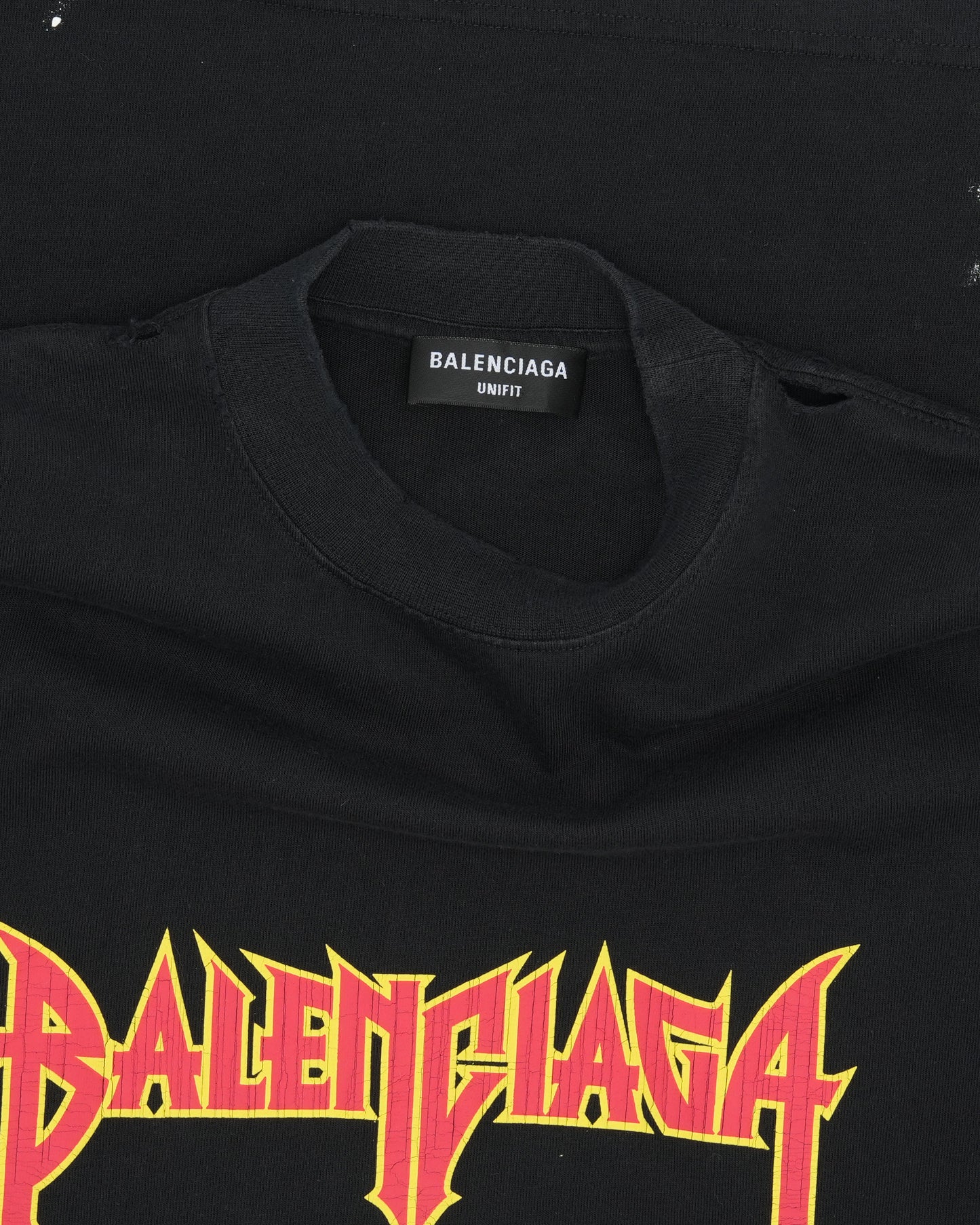 Distressed Metal Logo T-Shirt