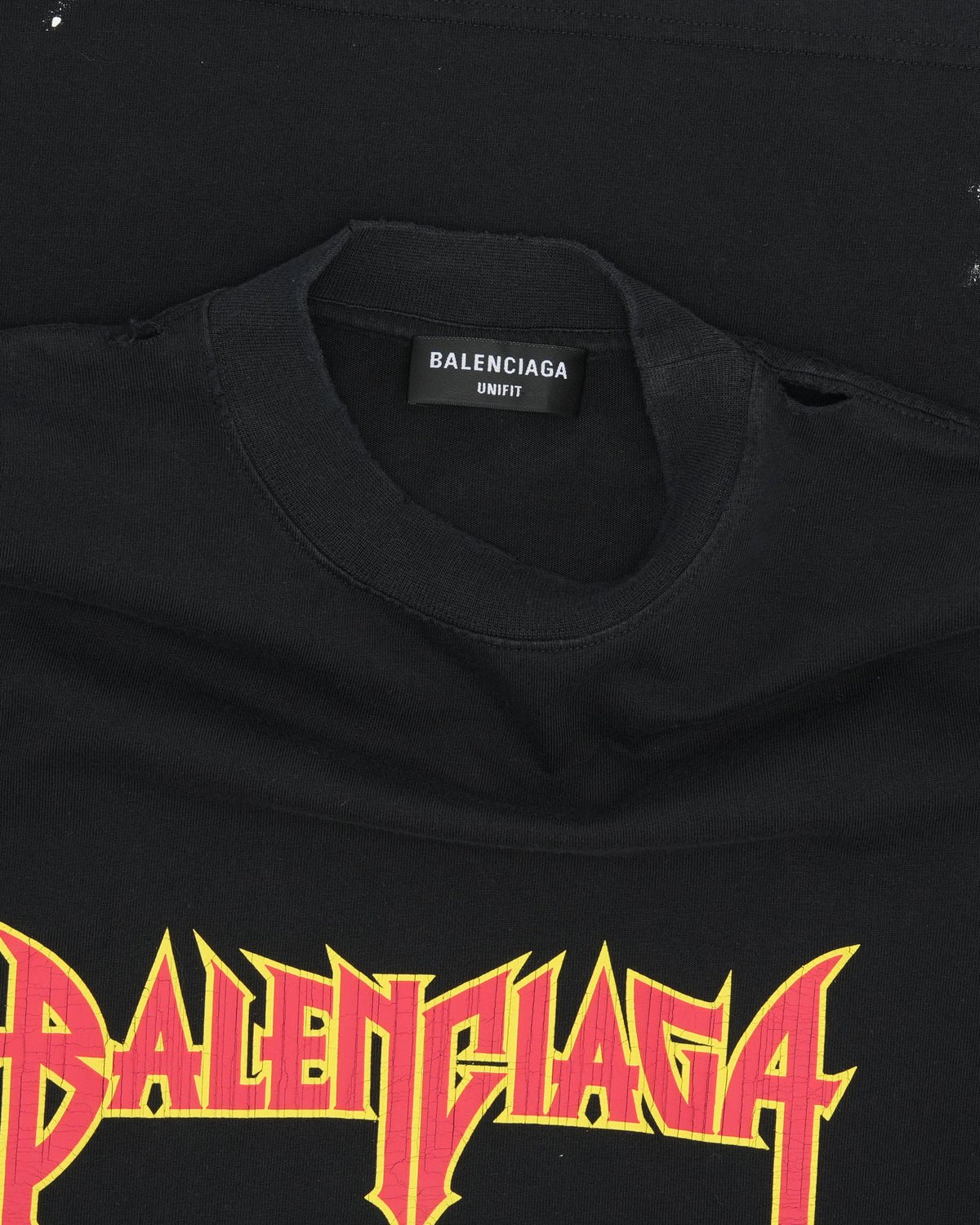 Distressed Metal Logo T-Shirt
