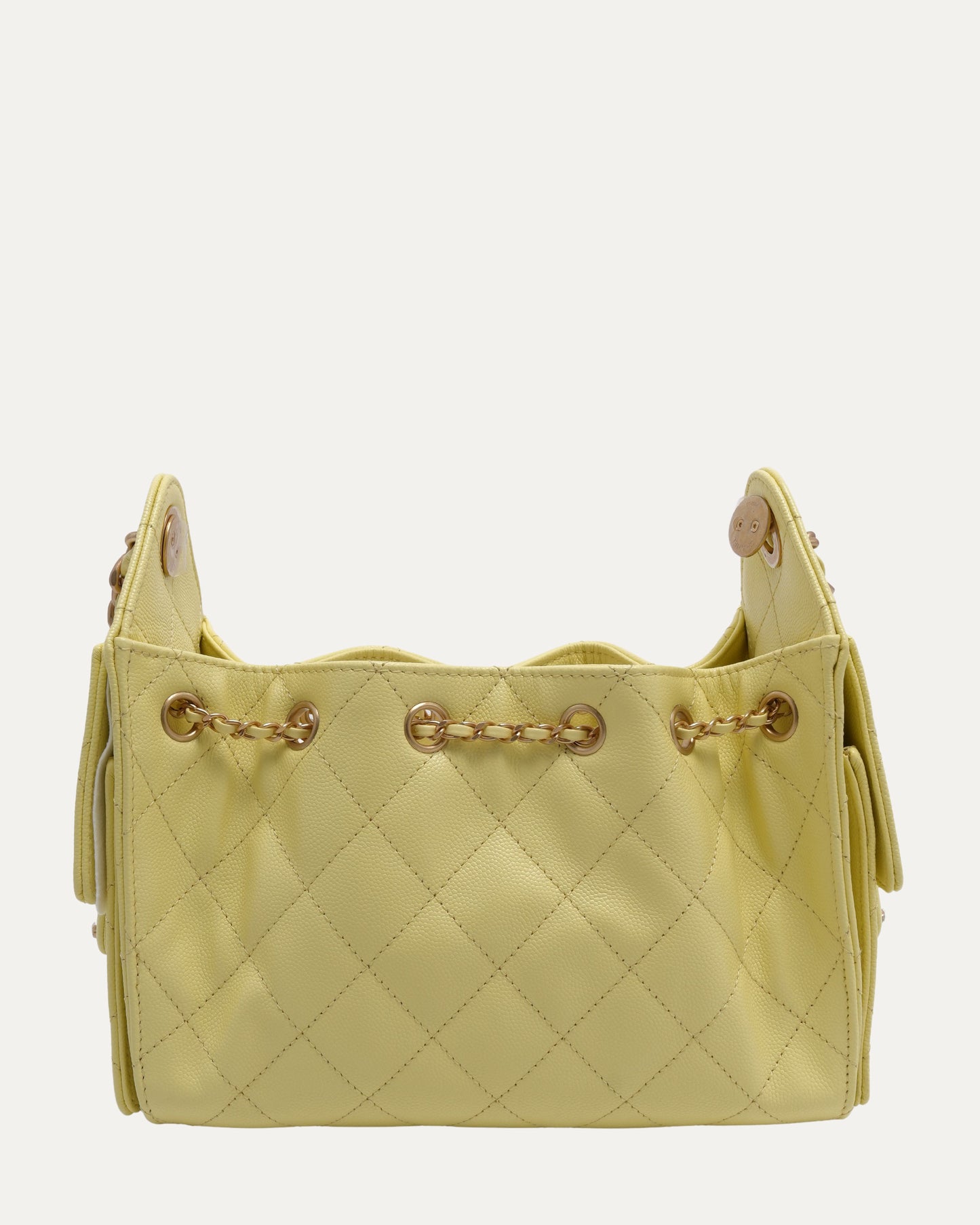 Caviar Leather Quilted Mini 25 Hobo Bag