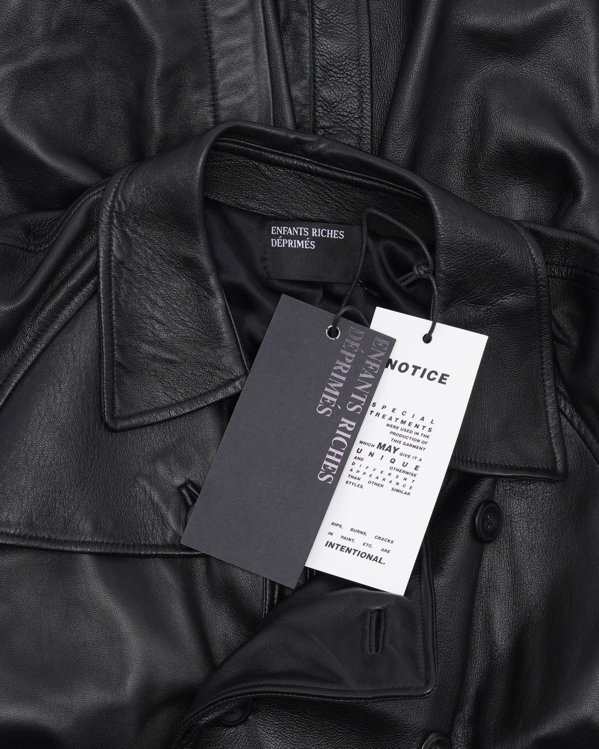 Leather Trench Coat