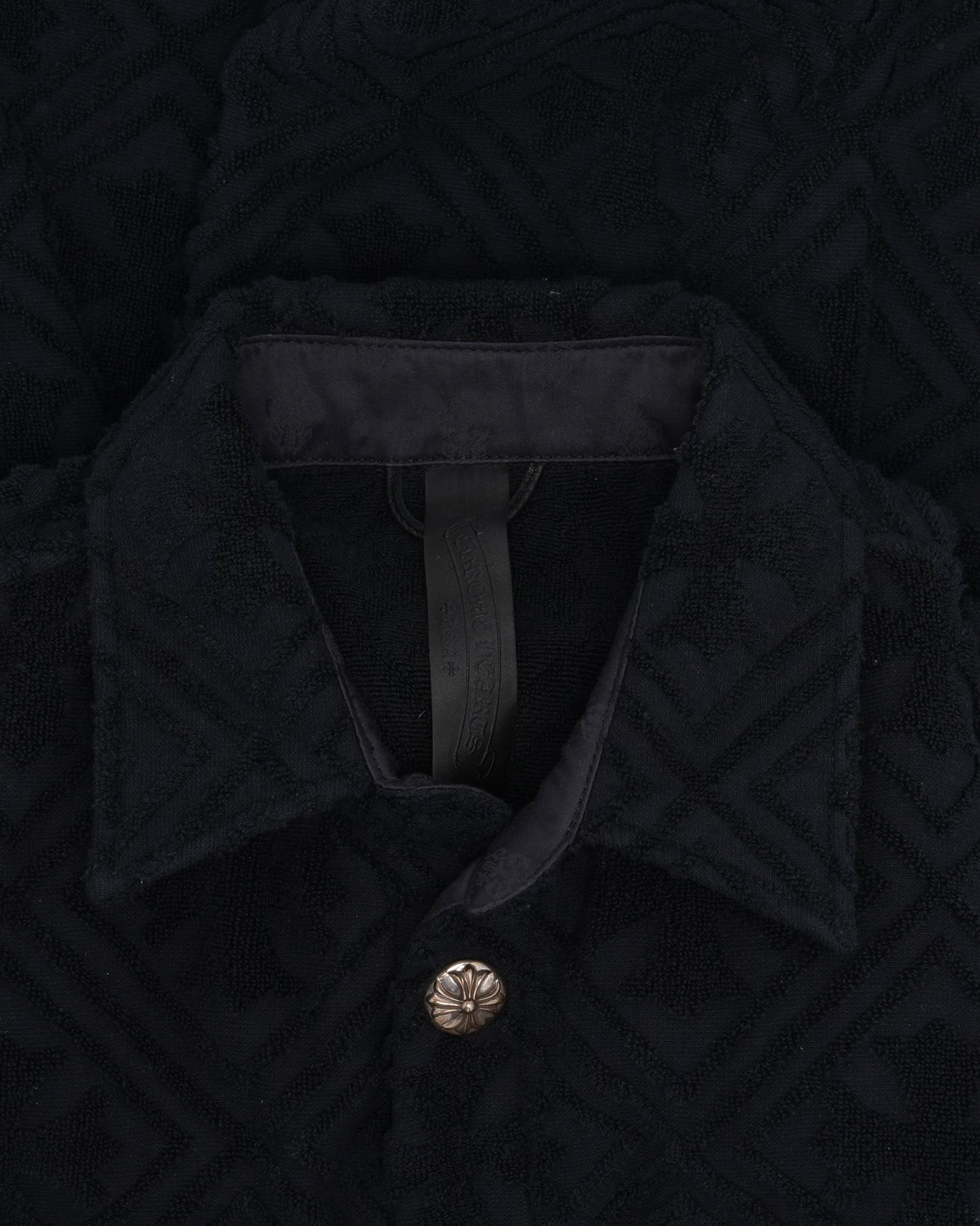Terry Cloth Short Sleeve Shirt