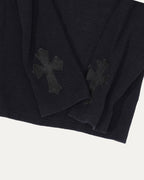 Vintage Cross Patch Long Sleeve Thermal Shirt