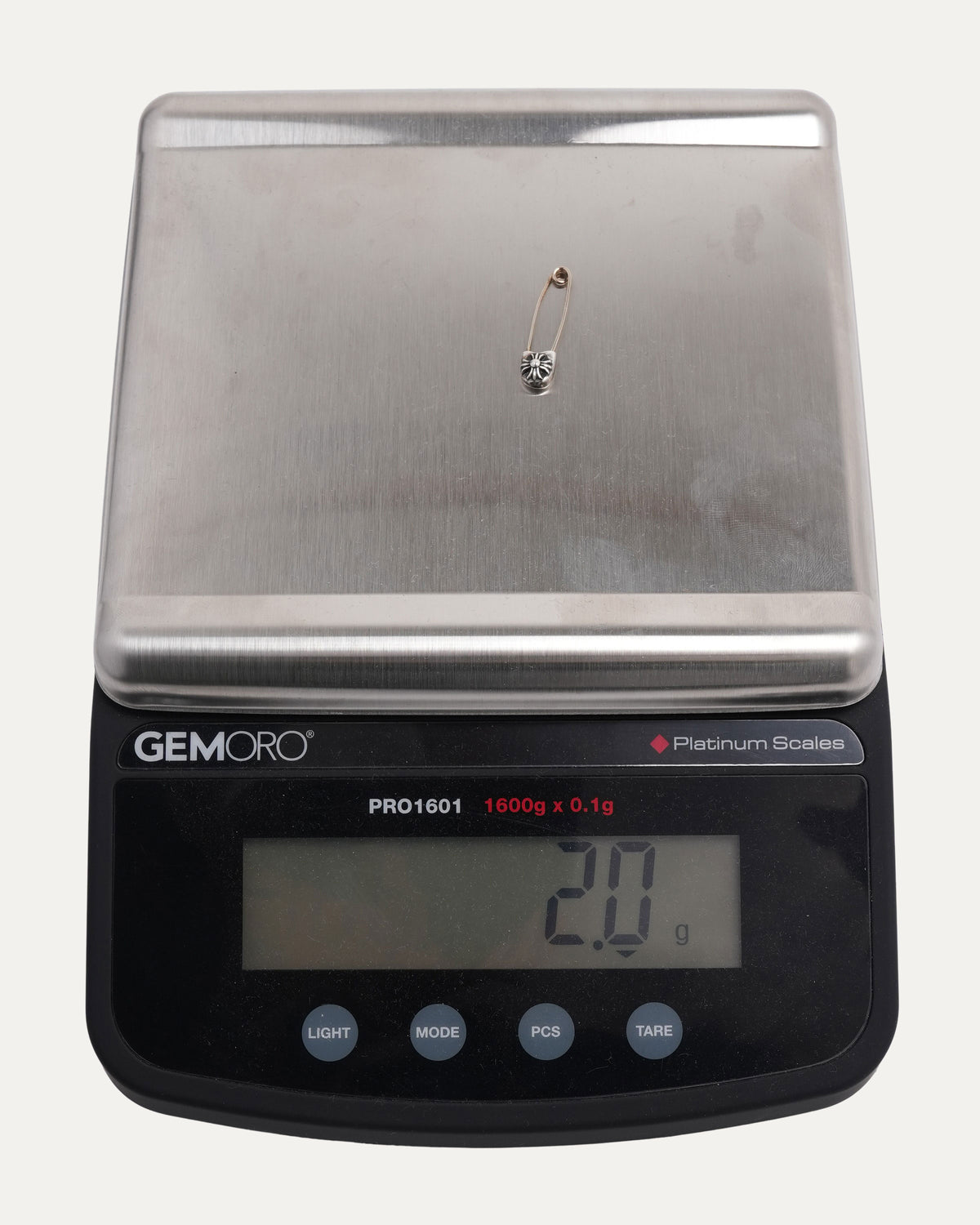 Small Plus Cross Safety Pin